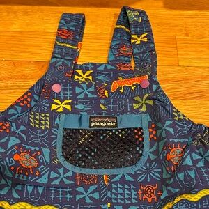 Patagonia Multicolor Patterned Overalls romper size 24 months gently used unisex